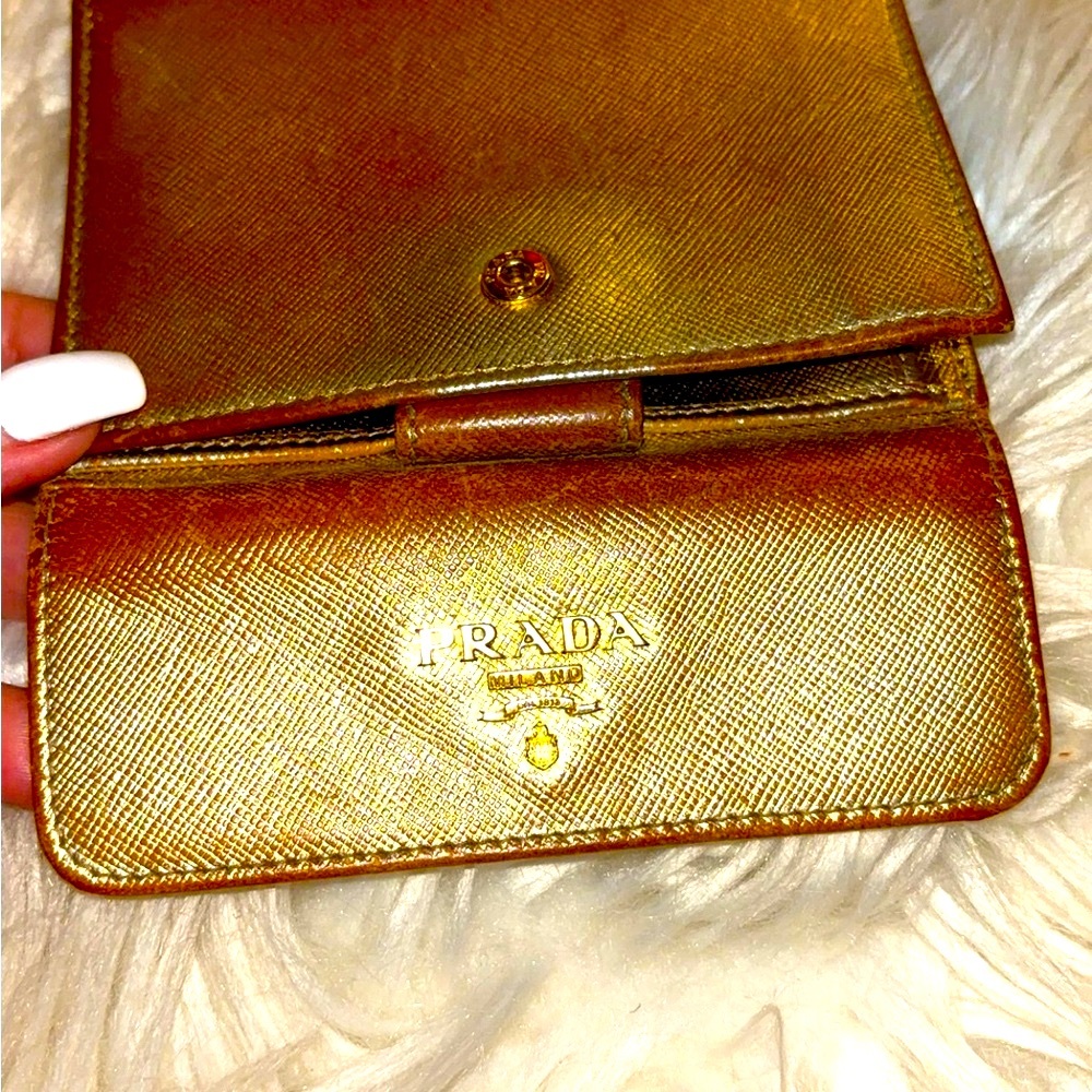 Authentic Prada Snap Wallet - image 7